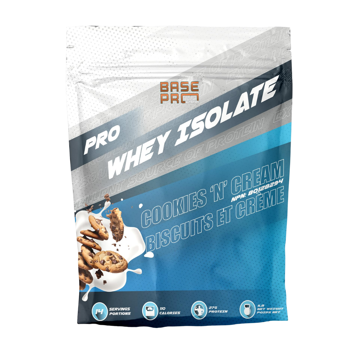 Base Pro - Pro Whey Isolate Cookies n Cream