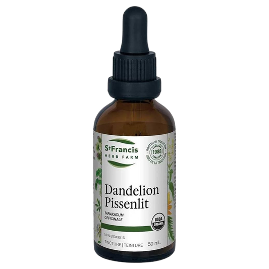 St Francis Dandelion Liquid Tincture 50 ml