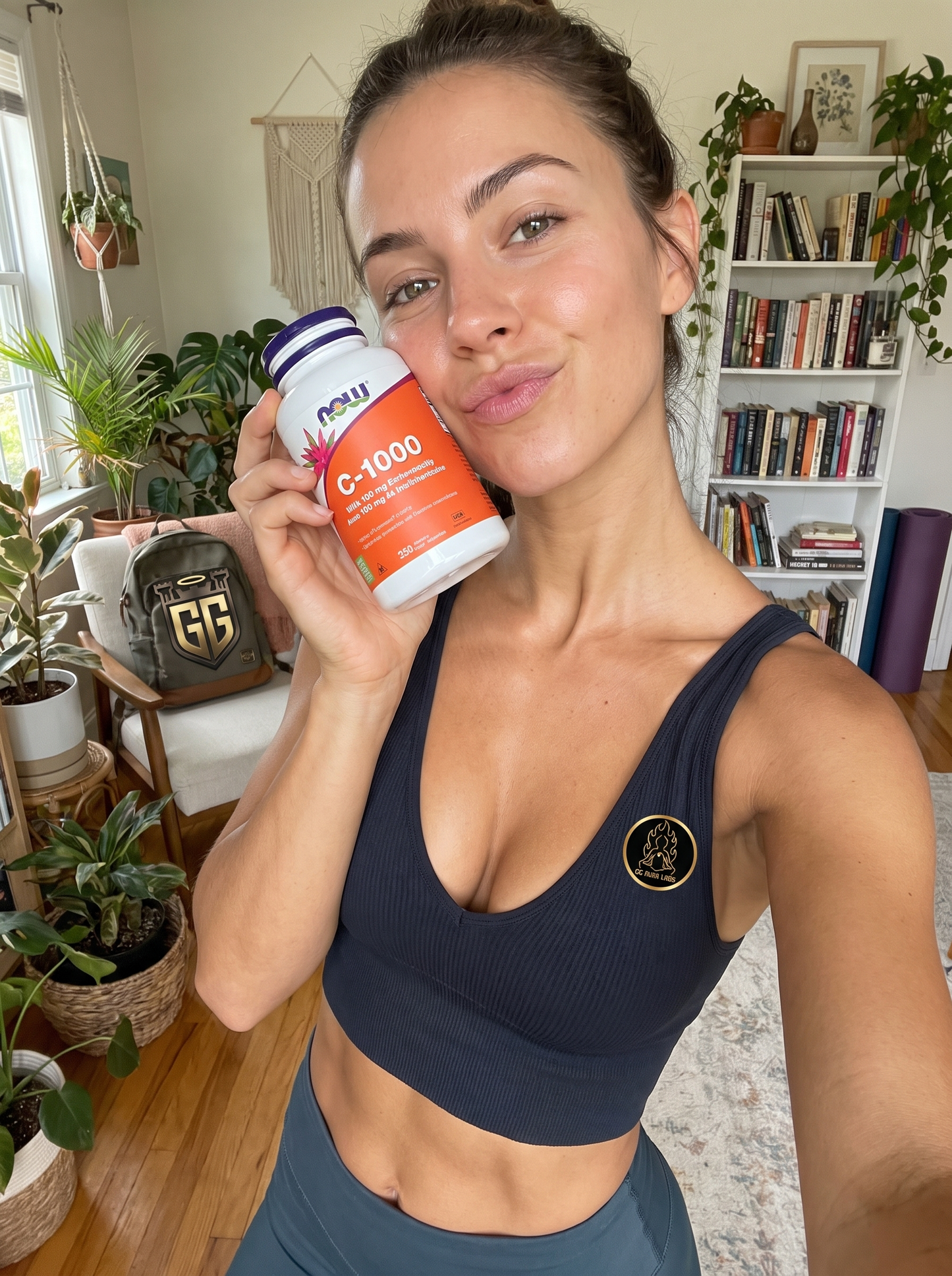 NOW C-1000 with 100 mg Bioflavonoids 250 Capsules