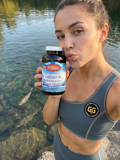 Carlson Wild Norwegian Cod Liver Oil 1000 mg 250 Softgels