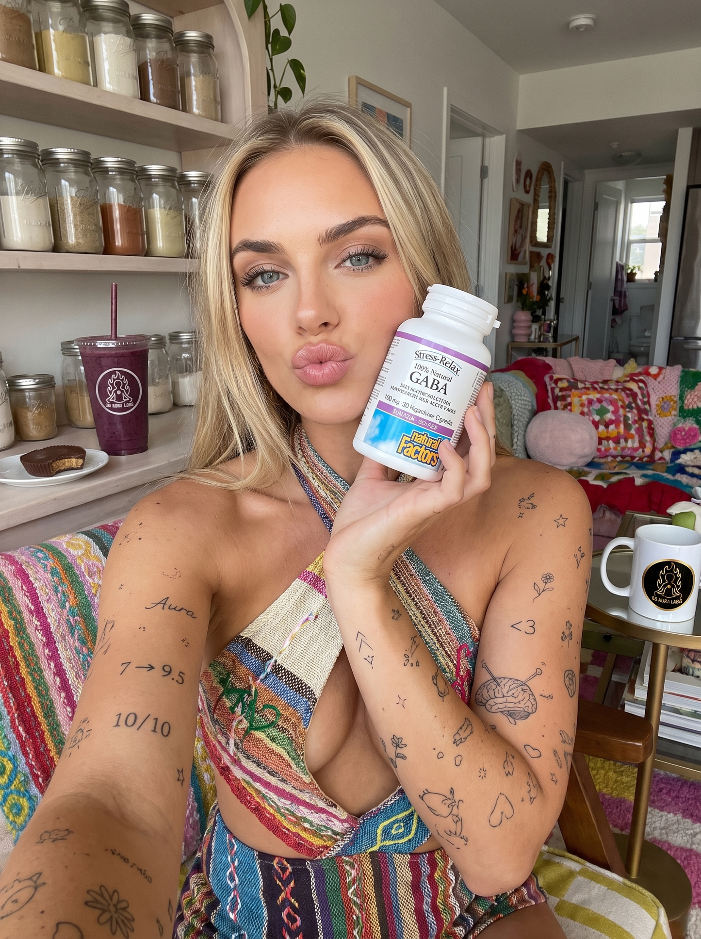 Natural Factors GABA 100 mg 90 Capsules