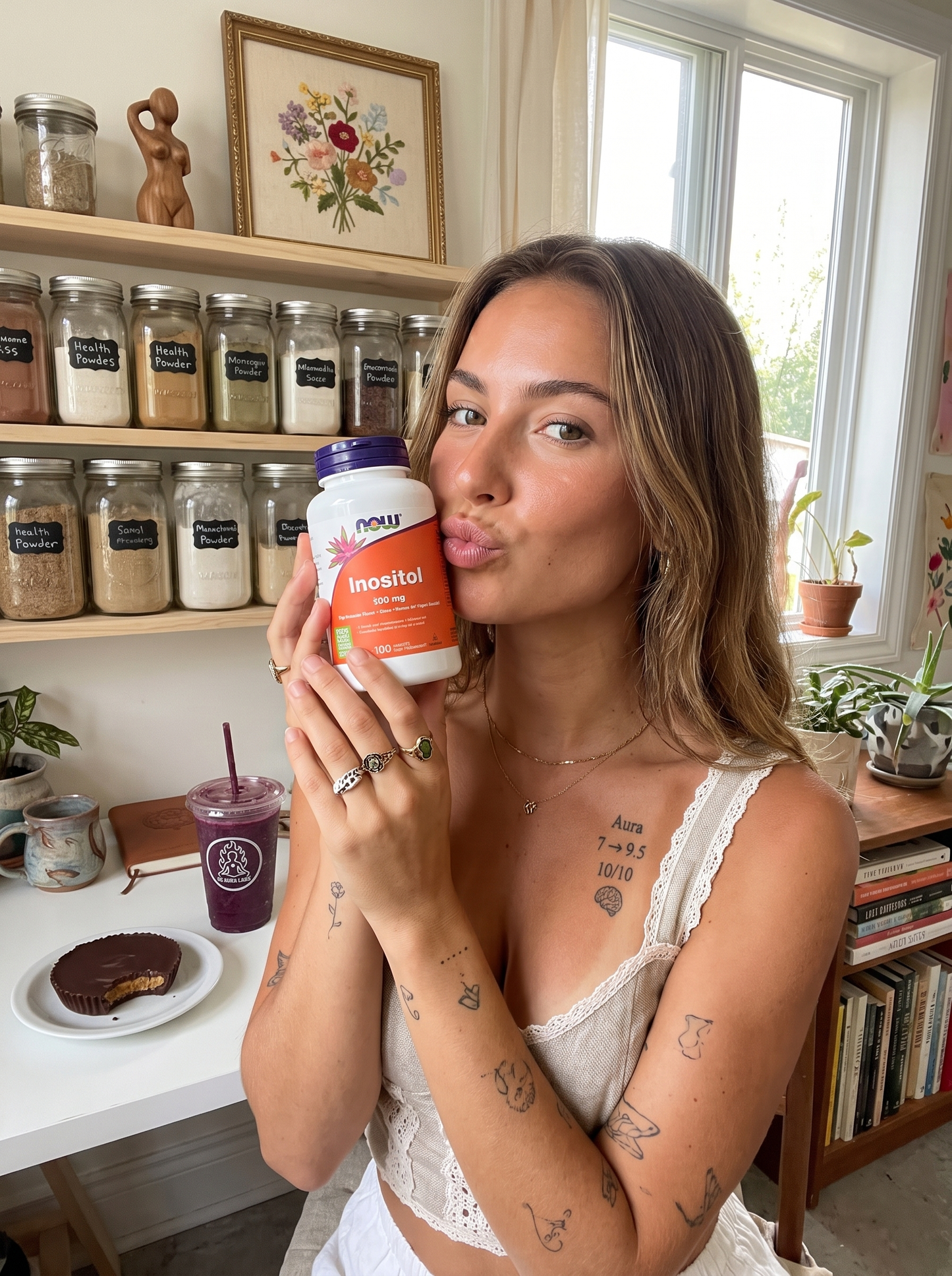 NOW Inositol 500 mg 100 Capsules