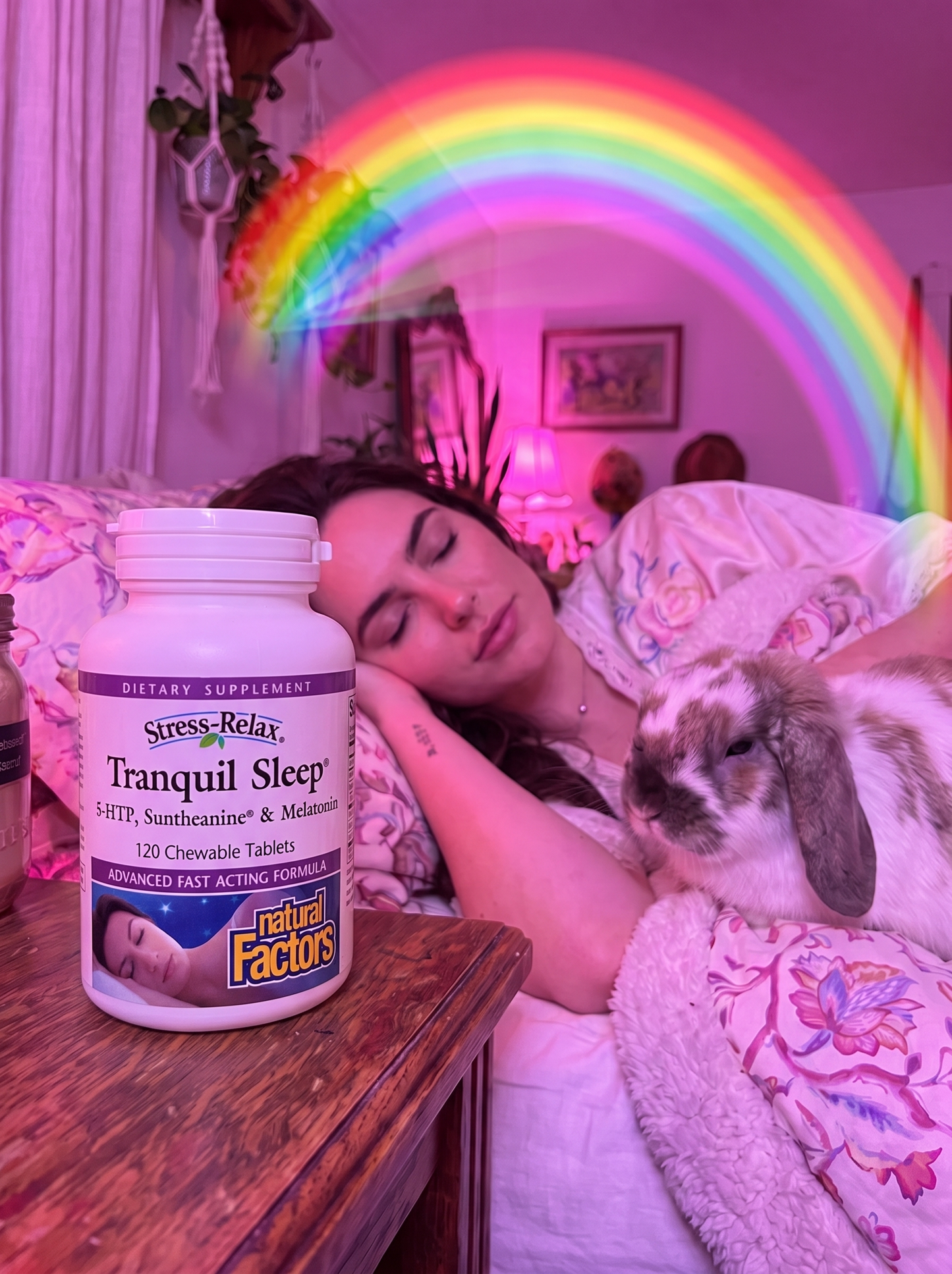 Natural Factors Tranquil Sleep 60 Chewable Tablets