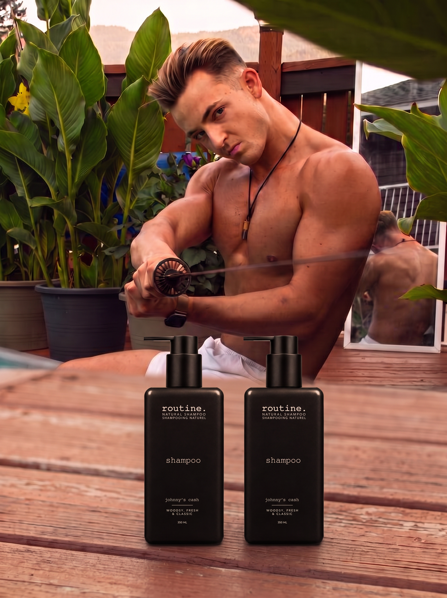 Routine Johnny Cash Natural Shampoo 350 mL