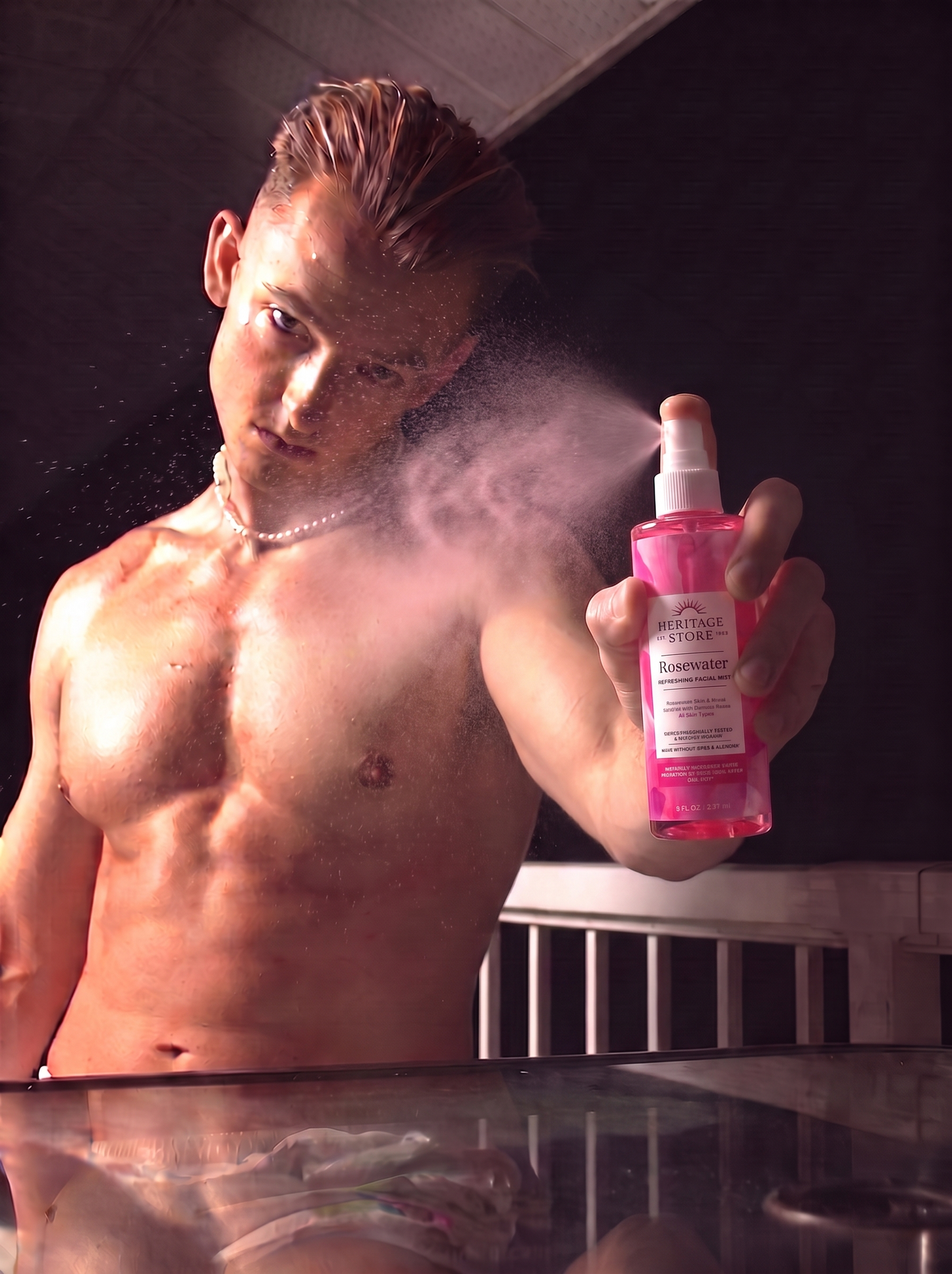Heritage Store Rosewater Refreshing Facial Mist 237 mL
