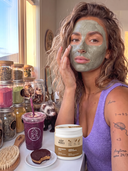 The Soap Works Bentonite Clay Face Mask