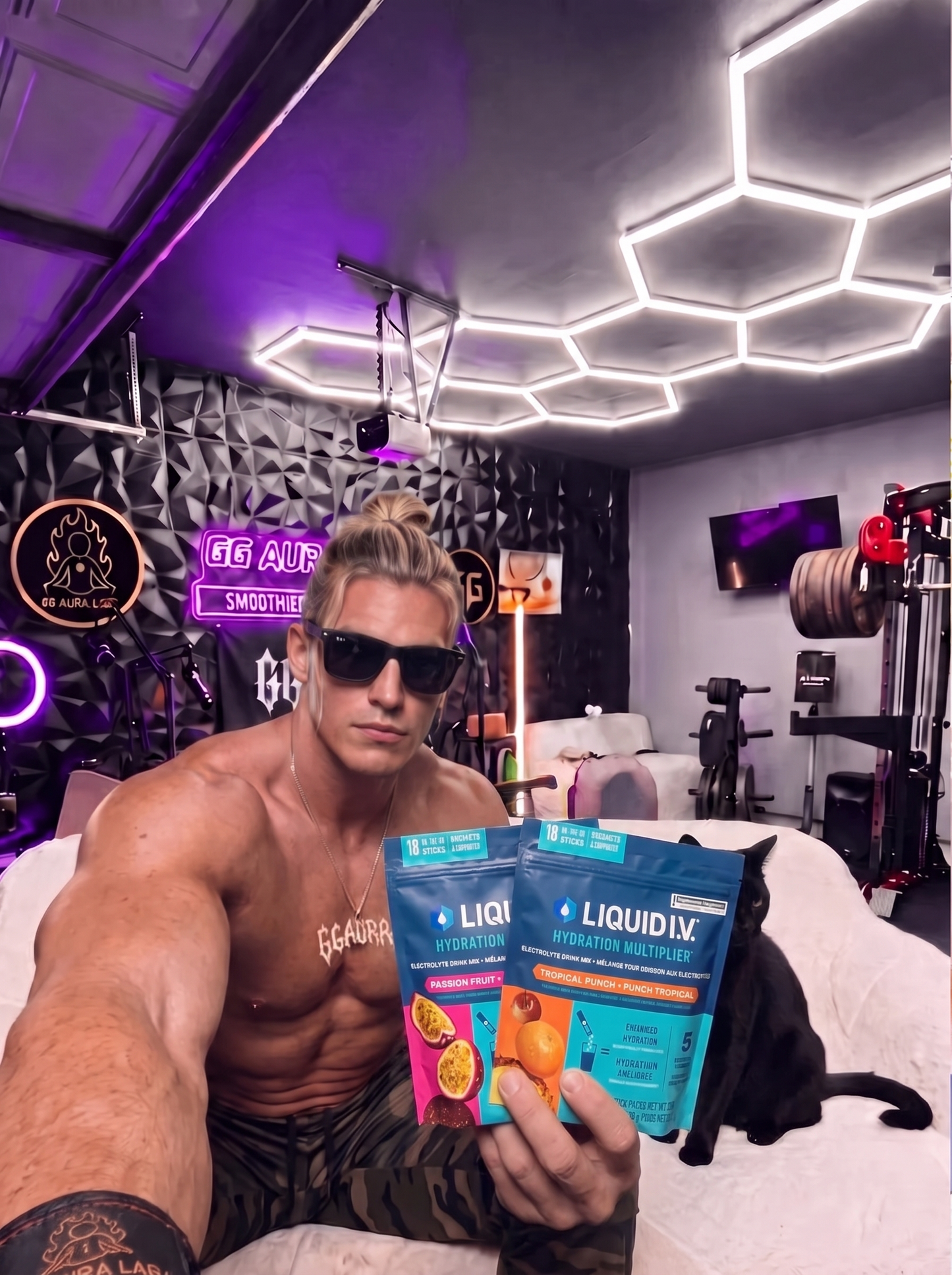 Liquid IV Hydration Multiplier Passion Fruit 6 Sticks