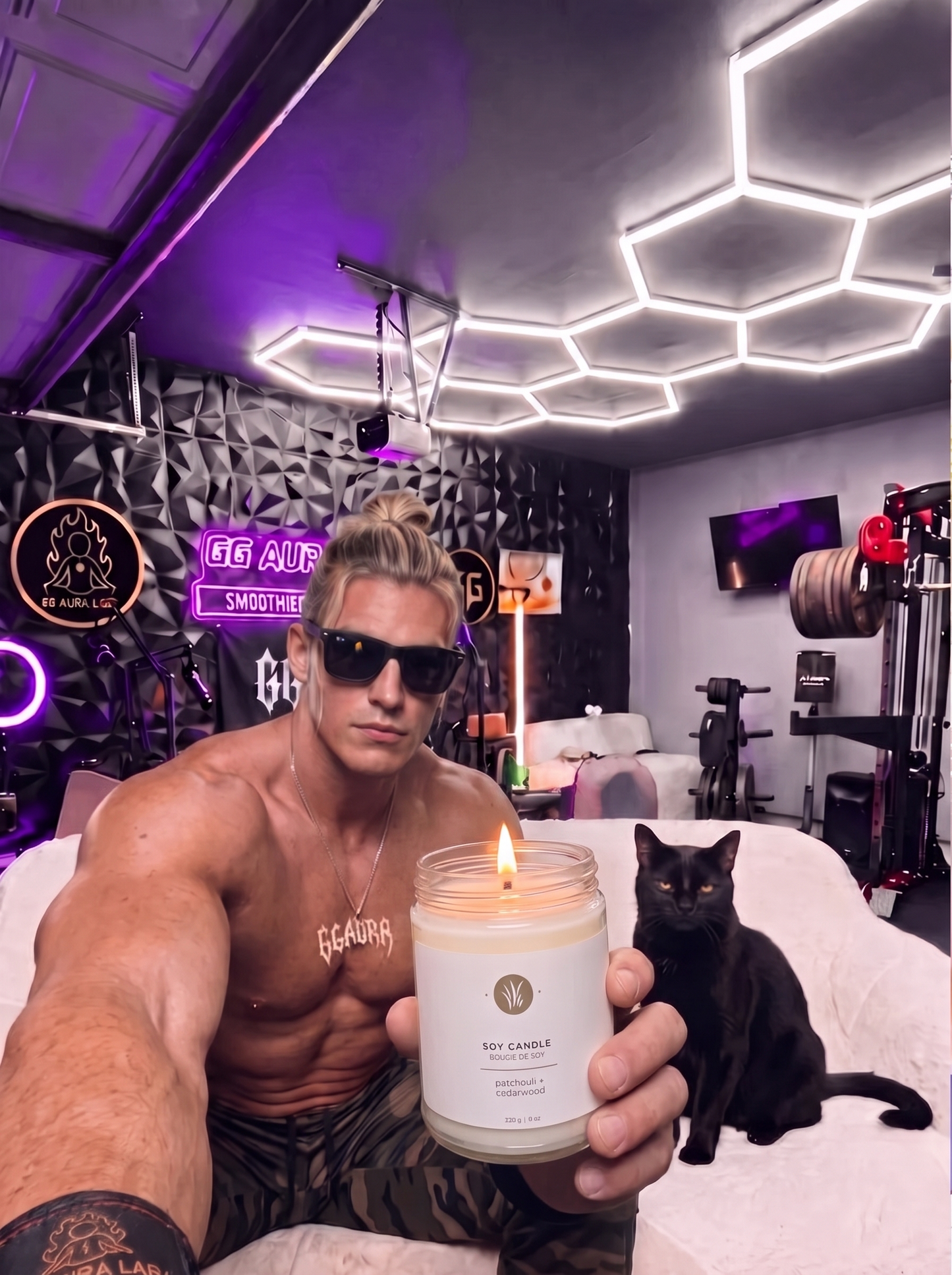 Soy Candle Patchouli and Cedarwood