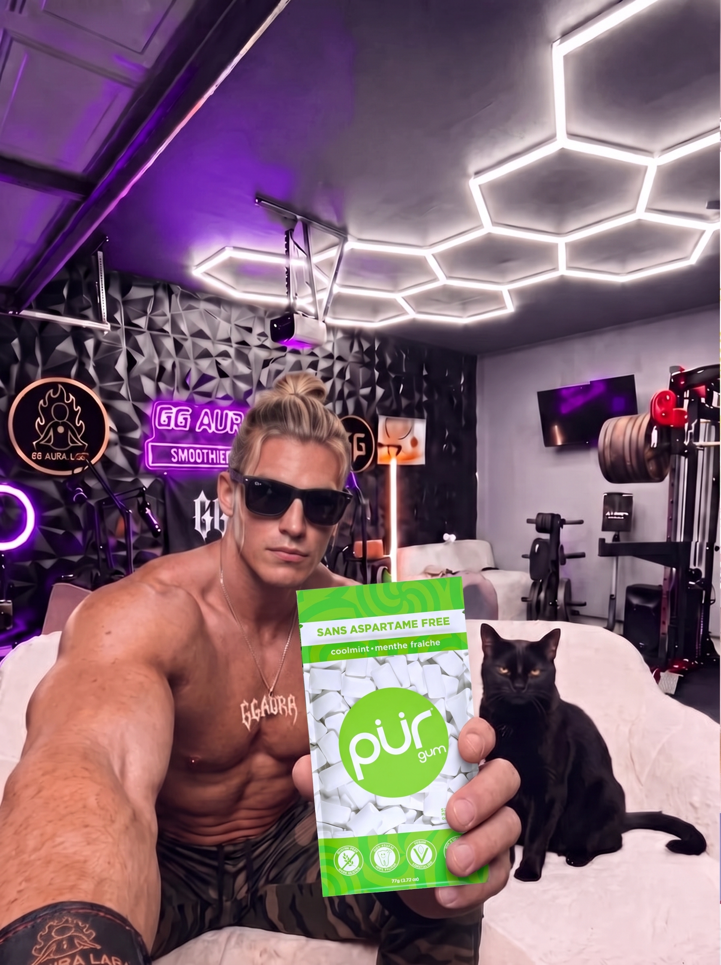 PUR Gum Cool Mint 55 Pieces