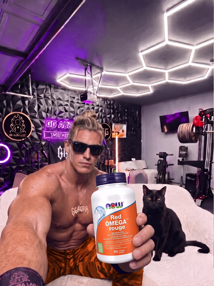 NOW Red Omega Red Yeast Rice CoQ10 Omega-3 90 Softgels