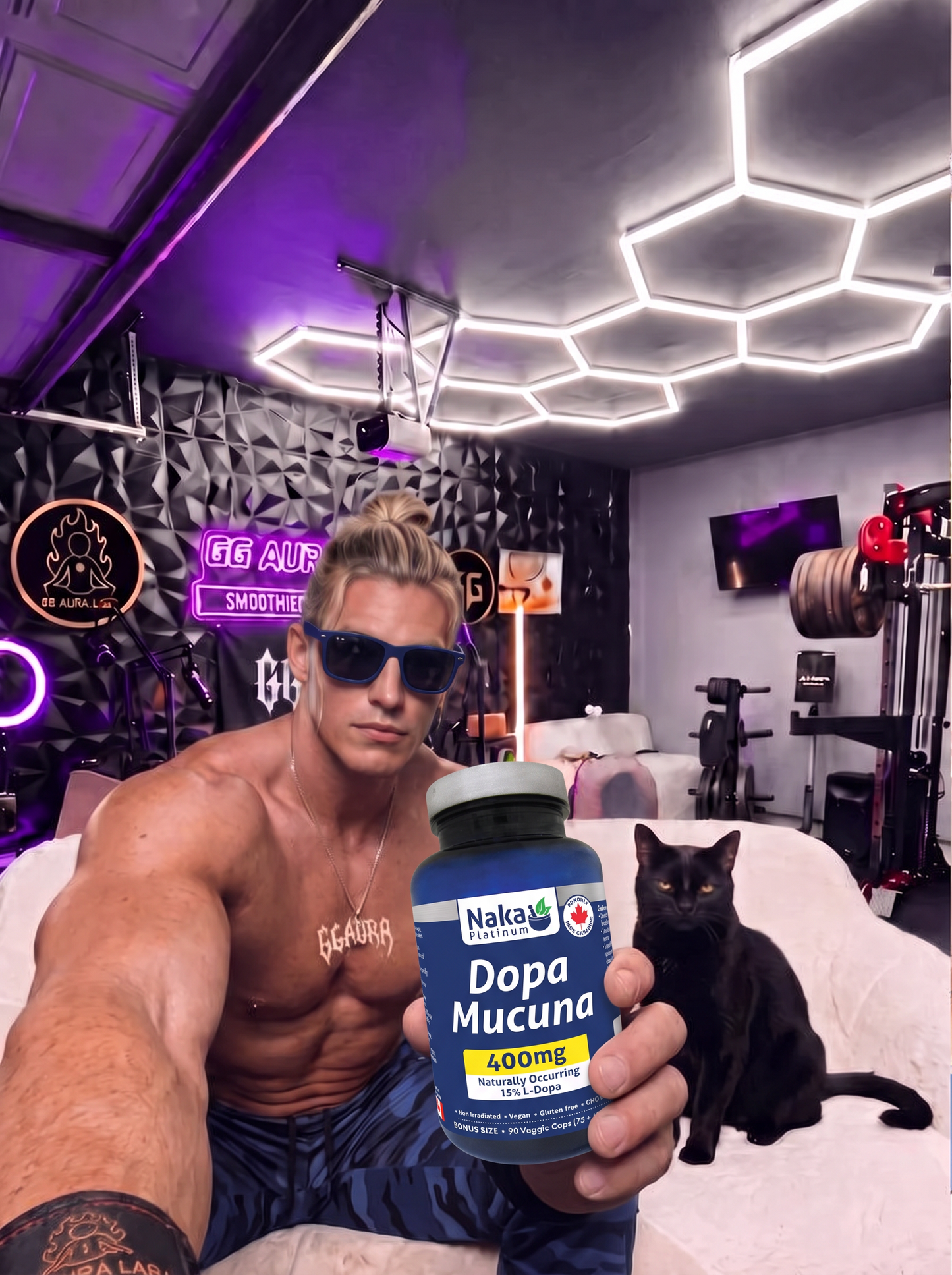 Naka Dopa Mucuna 400 mg