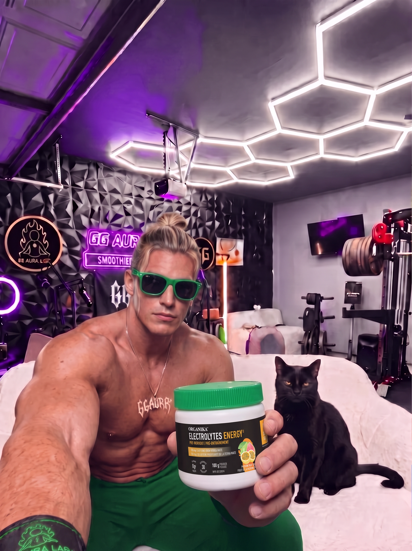 Organika Electrolytes Energy Pre-Workout Passion Fruit