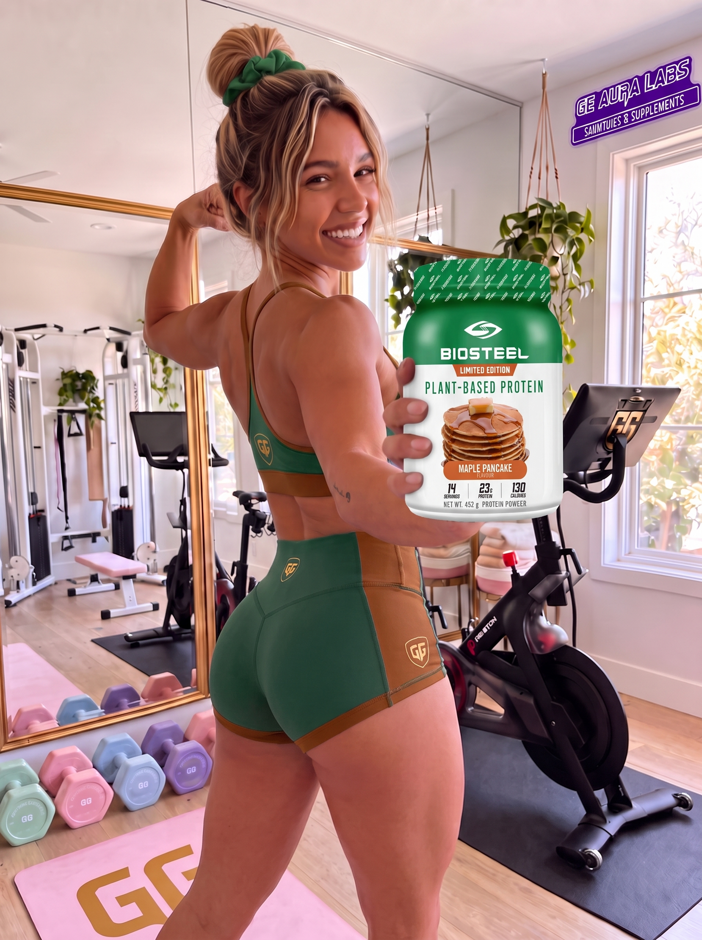 BioSteel Plant-Based Protein Maple Pancake 462 g
