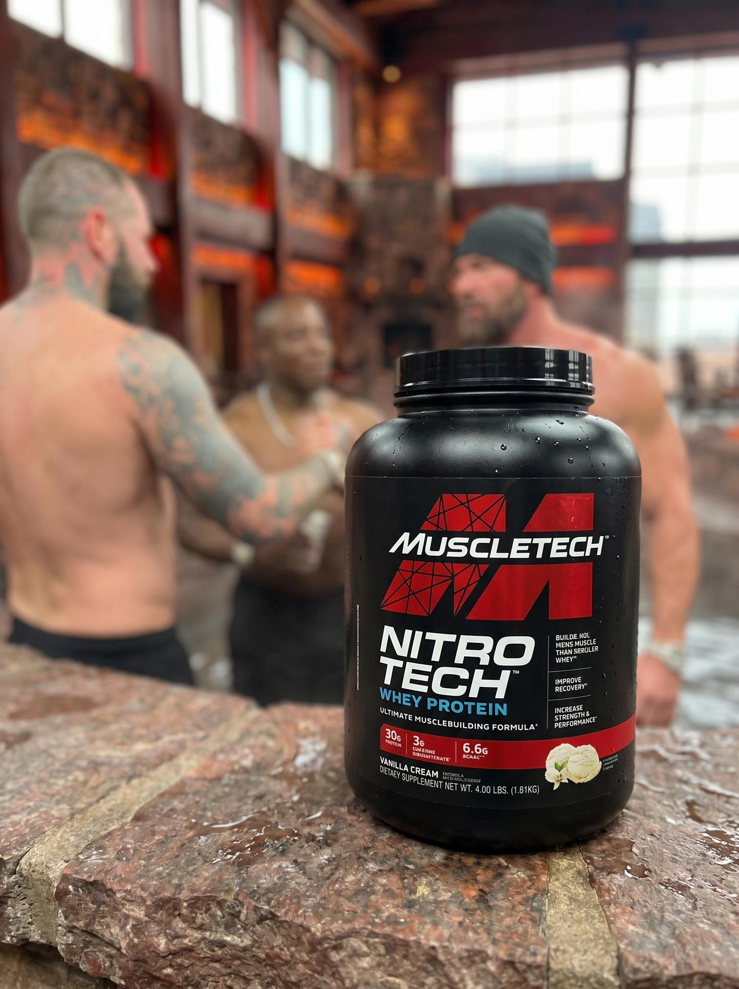 MuscleTech NitroTech Whey Protein Vanilla Cream