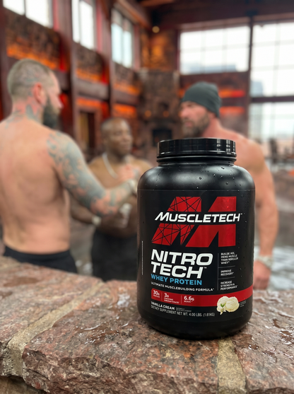 MuscleTech NitroTech Whey Protein Vanilla Cream