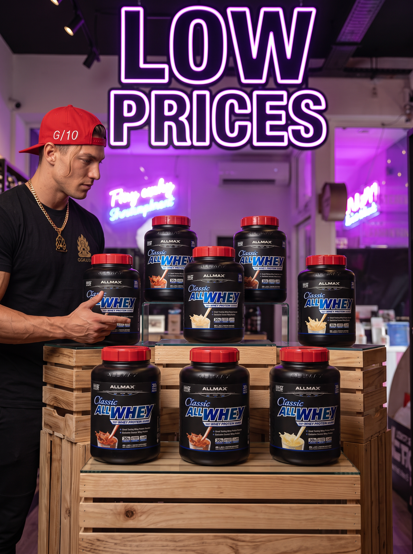 Allmax Classic AllWhey Strawberry 5 lb