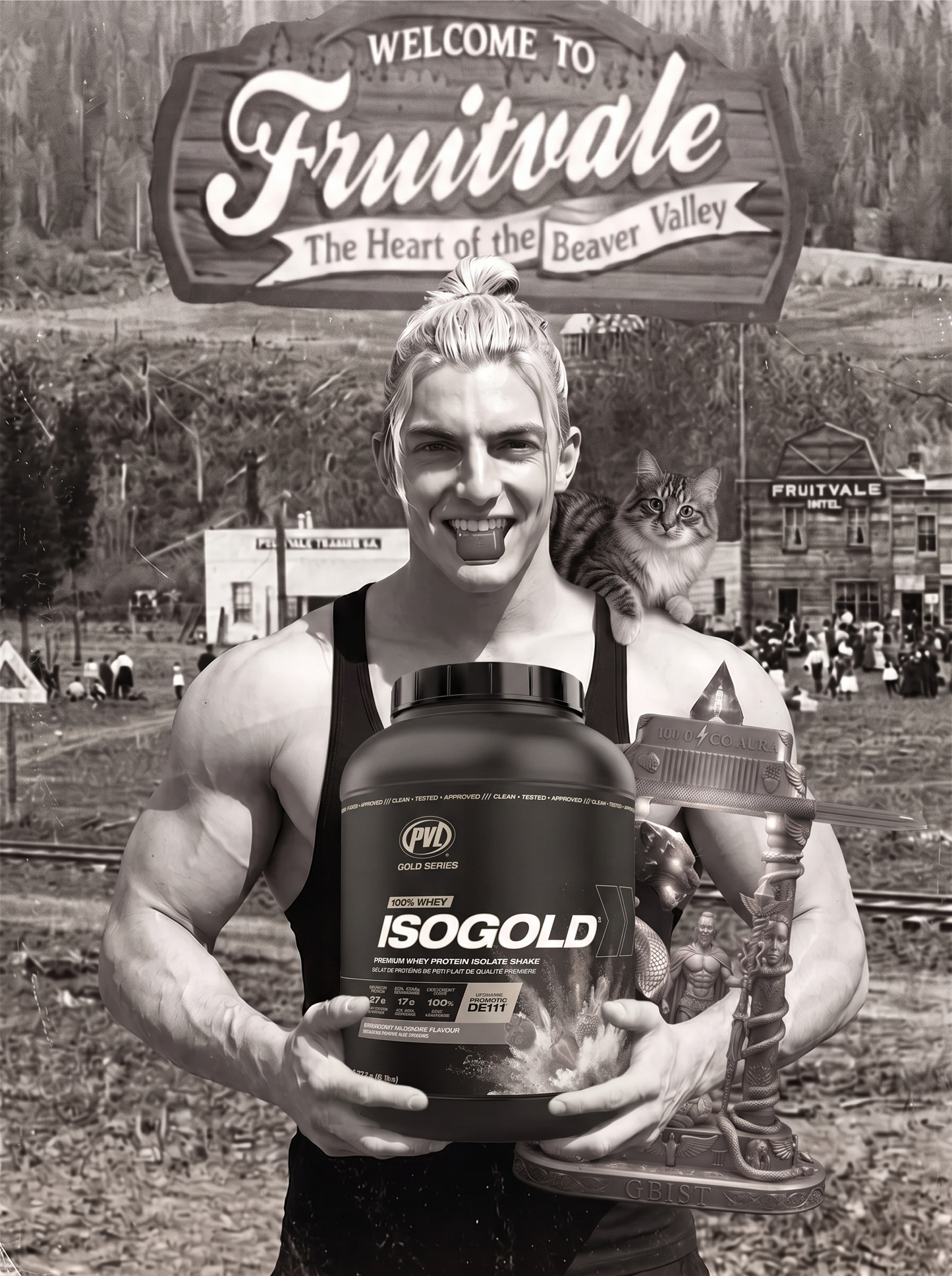 PVL IsoGold Strawberry Milkshake 1.85 lb