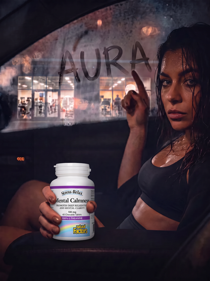Natural Factors Mental Calmness L-Theanine 60 Chewables