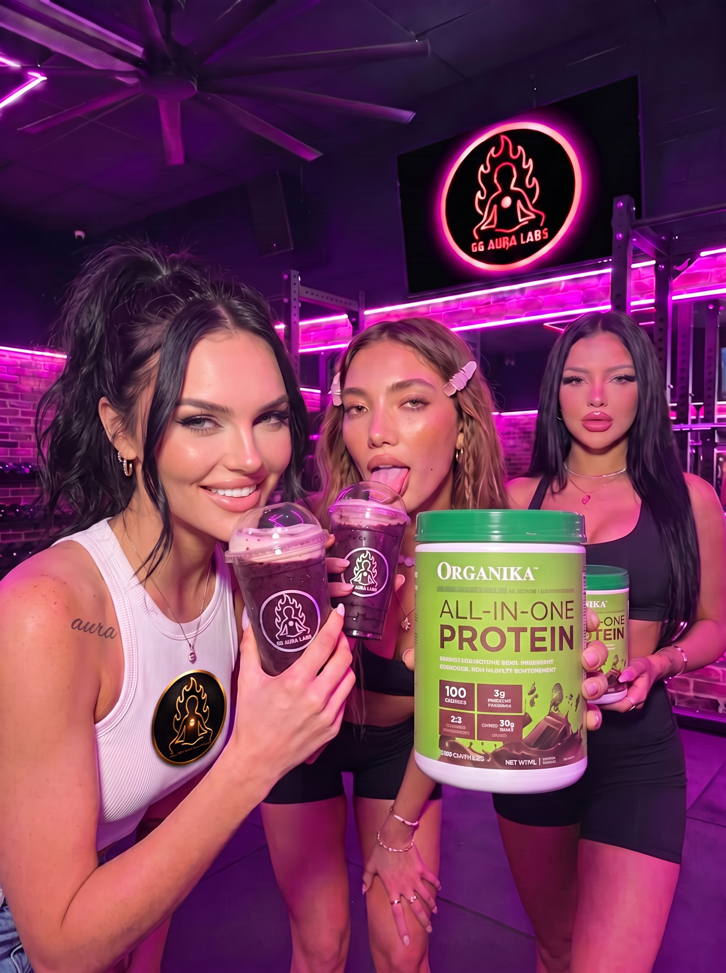 Organika Plant-Based All-in-One Protein Chocolate 640 g
