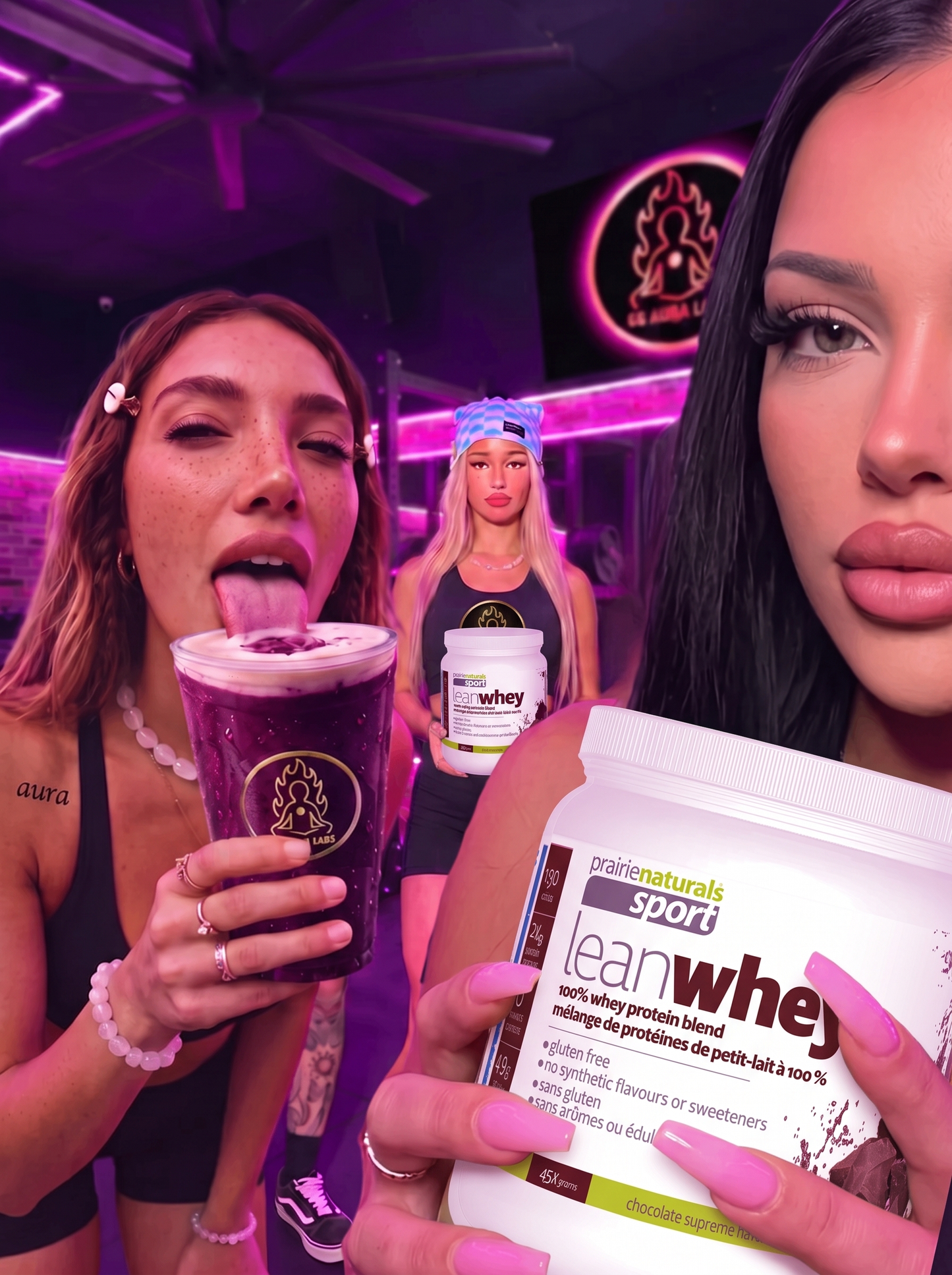 Prairie Naturals Sport Lean Whey Chocolate Supreme 908 g