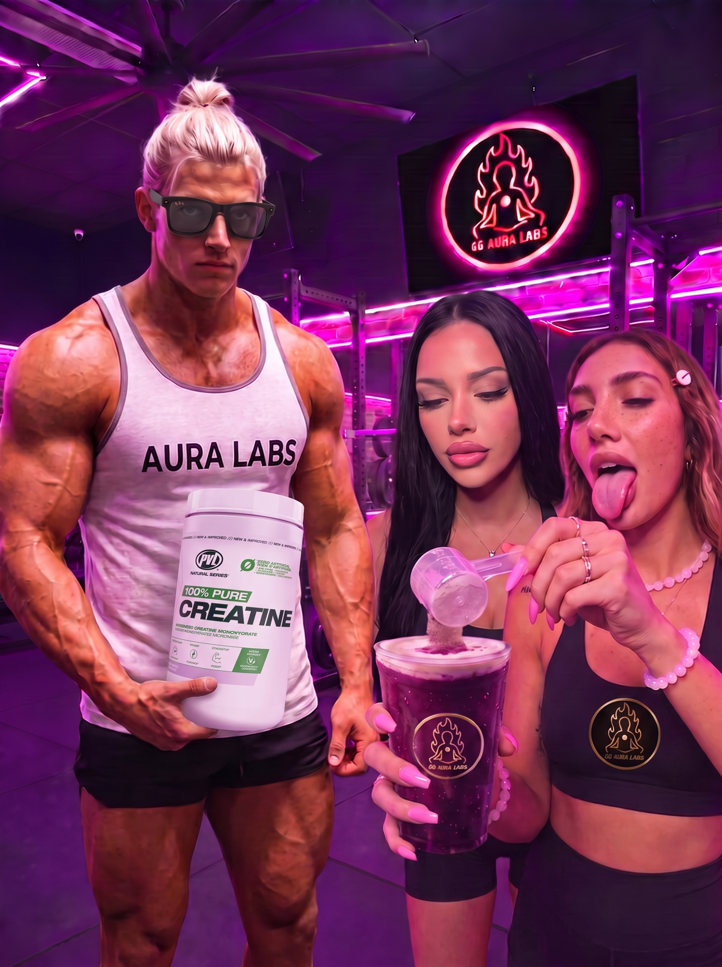 PVL 100 Percent Pure Creatine 300 g