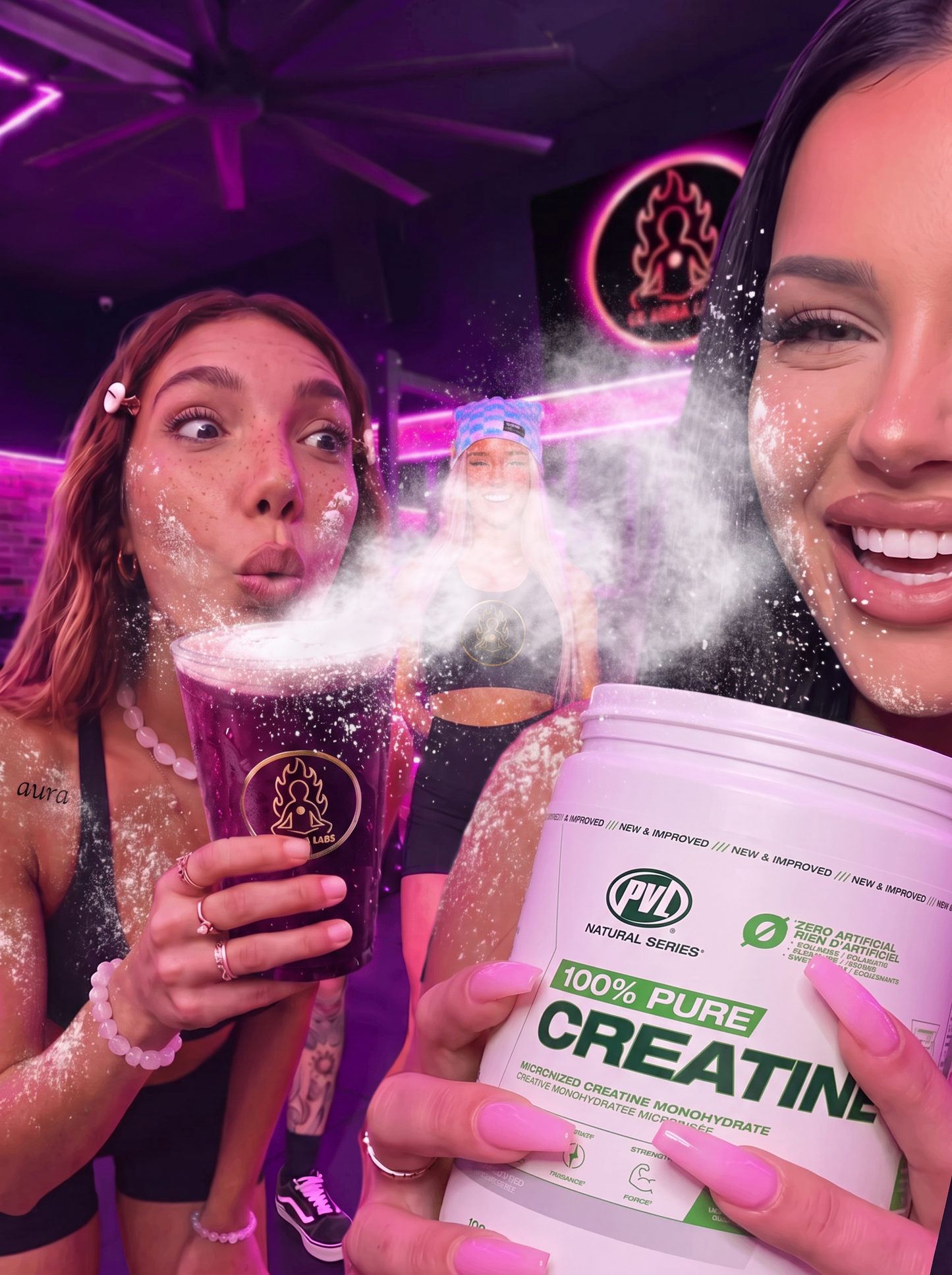 PVL 100 Percent Pure Creatine 300 g