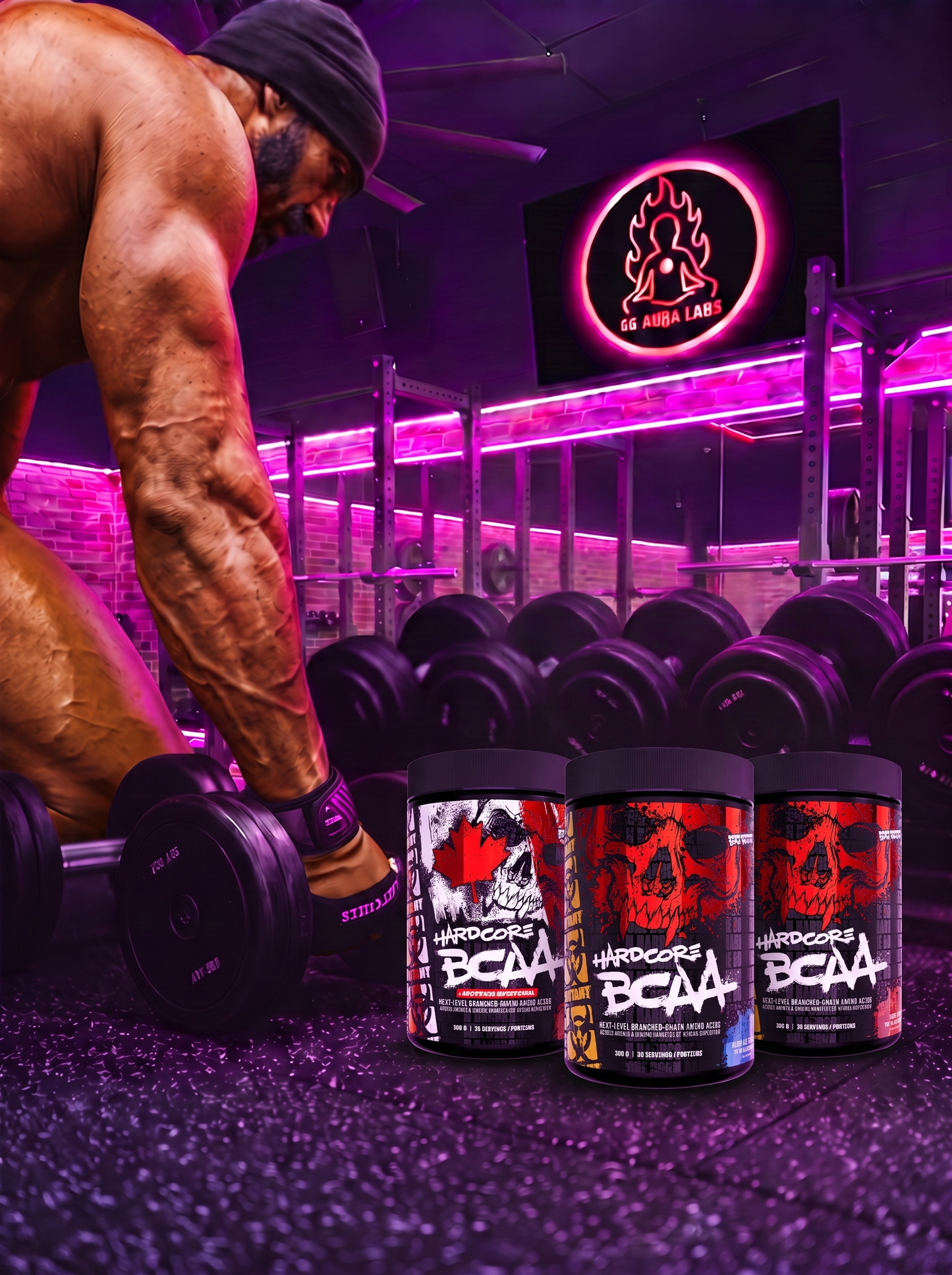 Mutant Hardcore BCAA True North Rocket Pop 390 g