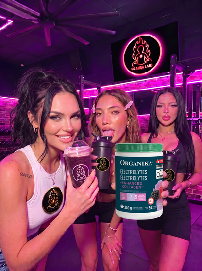 Organika Electrolytes Plus Enhanced Collagen Juicy Strawberry Peach