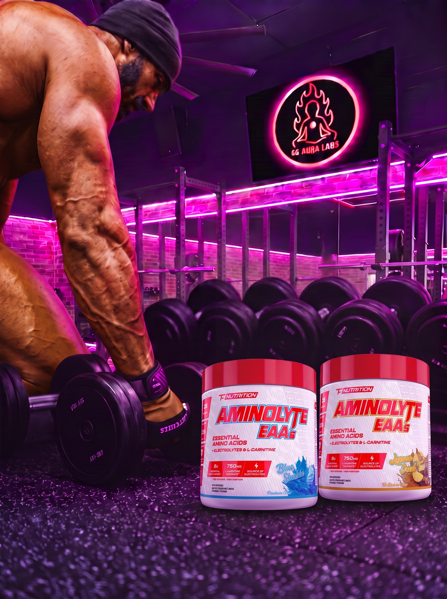 TC Nutrition Amino Light EAA Blue Slushy 490 g