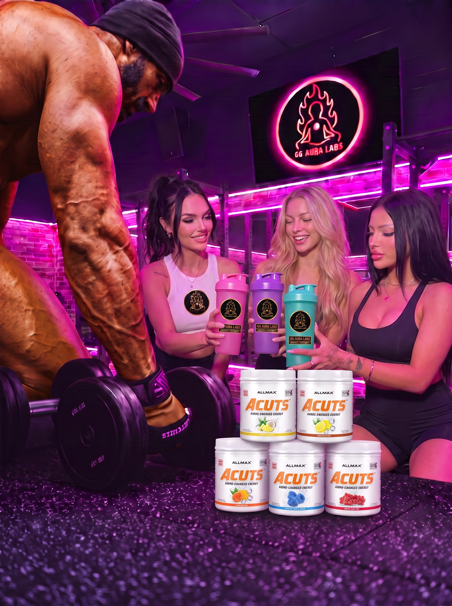 Allmax A-Cuts Amino Charged Energy Blue Raspberry