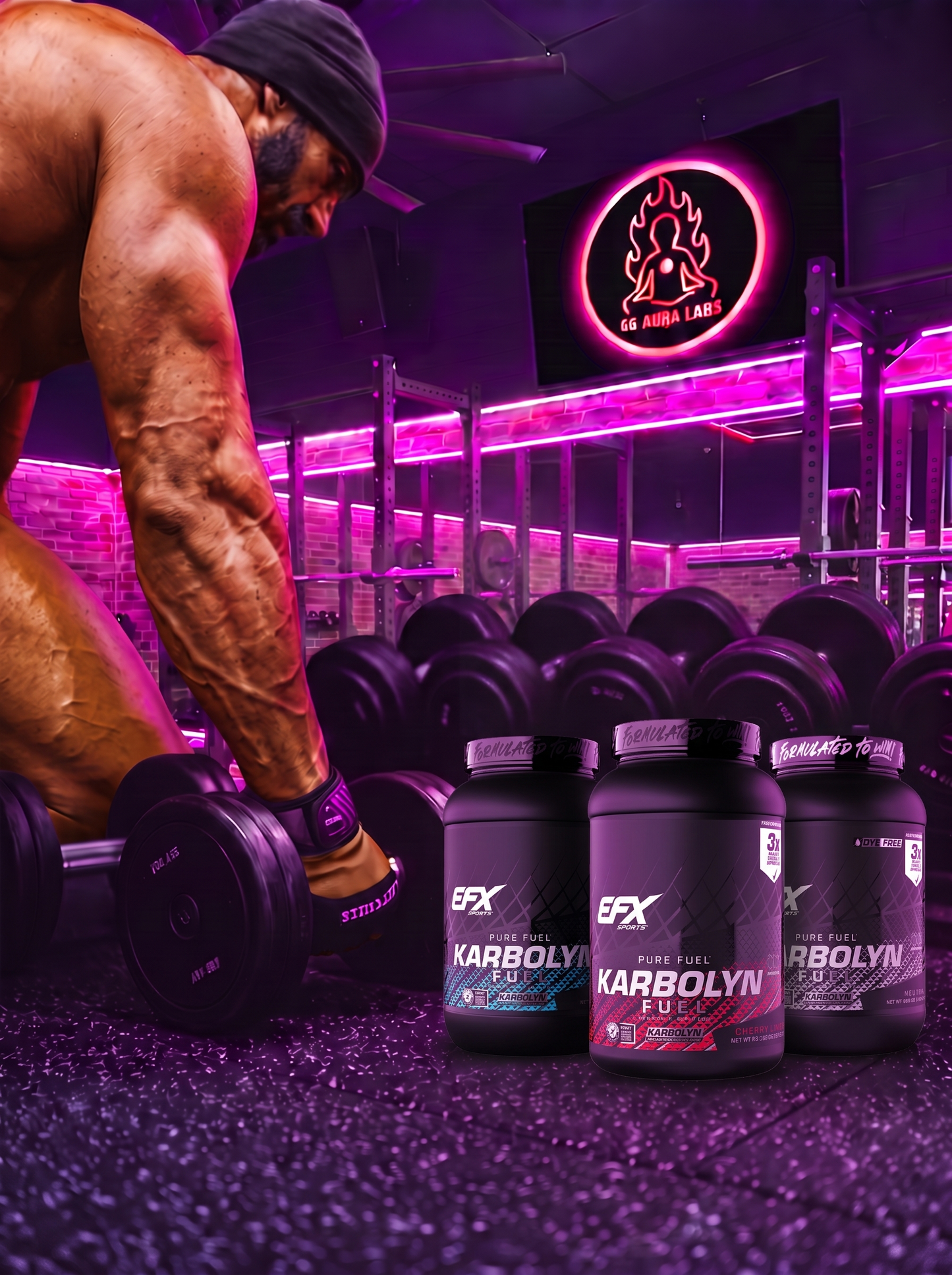 EFX Sports Pure Fuel Karbolyn Neutral 1000 g