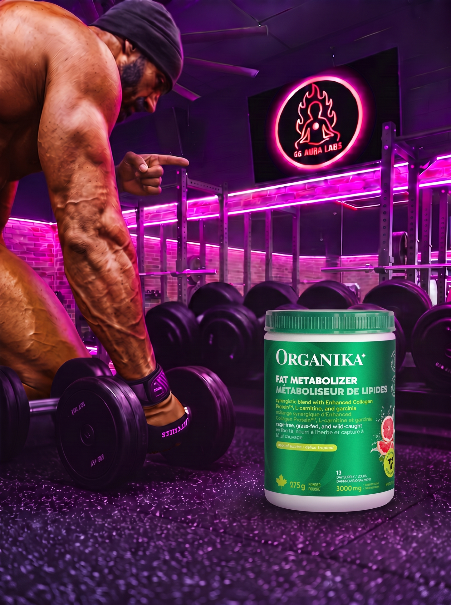 Organika Fat Metabolizer 3000 mg 120 Capsules