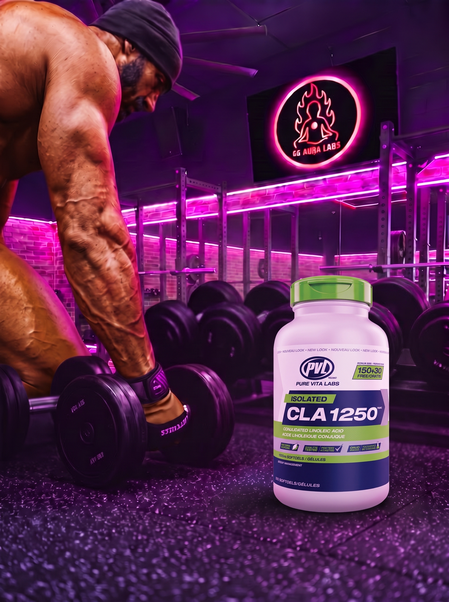 PVL CLA 1250 180 Softgels