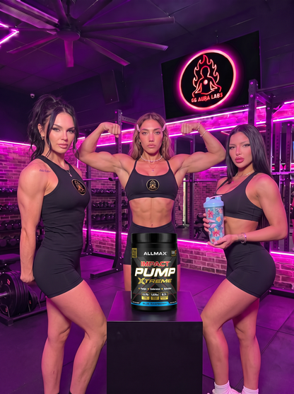 Allmax Impact Pump Extreme Stim-Free Pre-Workout Blue Raspberry 30 Servings