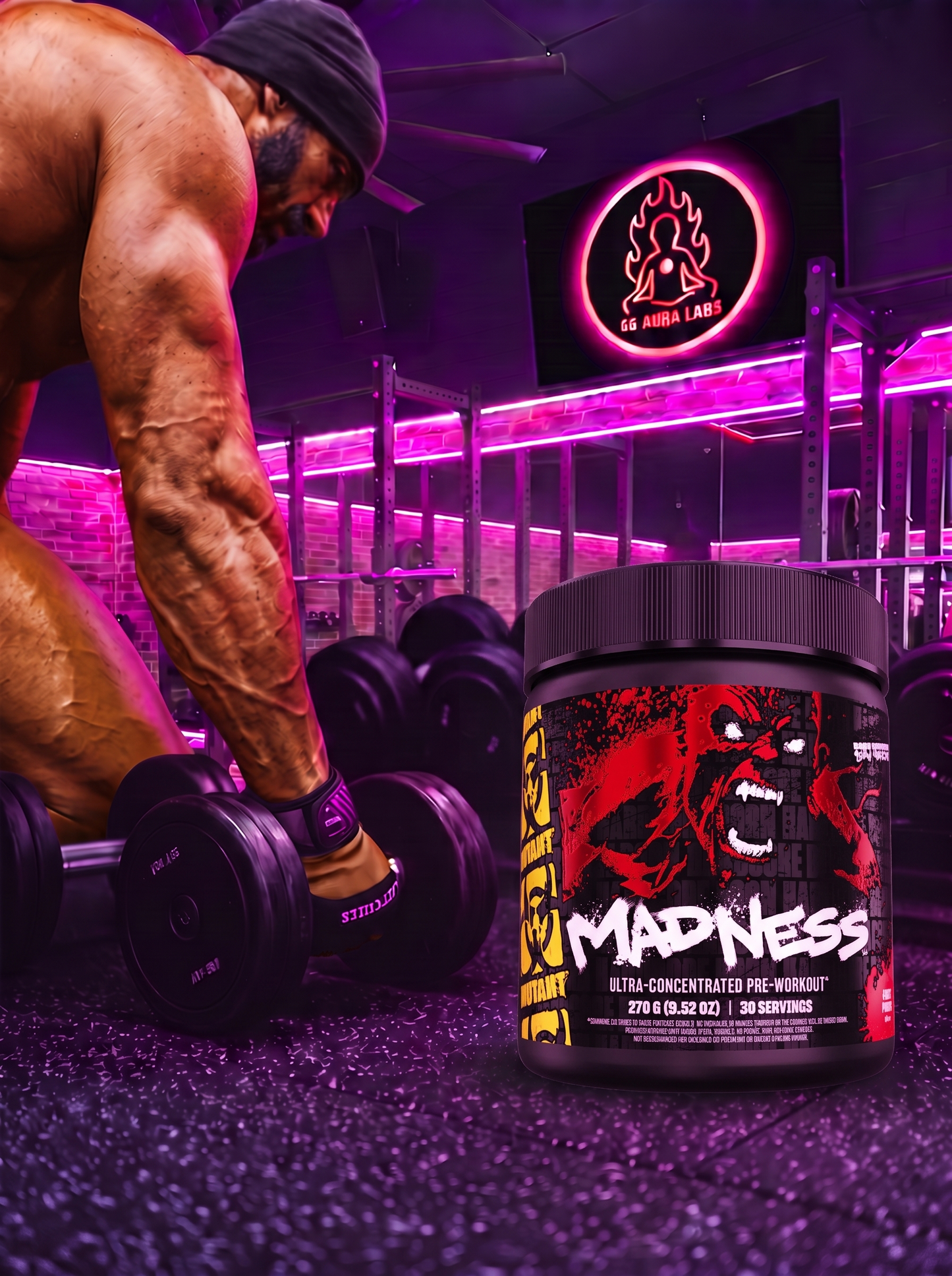 Mutant Madness Limited Edition True North Rocket Pop Pre-Workout