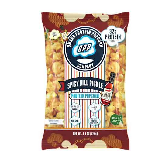 OPP Spicy Dill Pickle Protein Popcorn